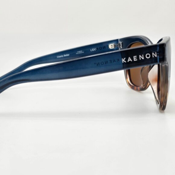 Kaenon Lido Deep Purple Tortoise Frame Polarized SR-91 Brown Lens Sunglasses - Picture 7 of 16